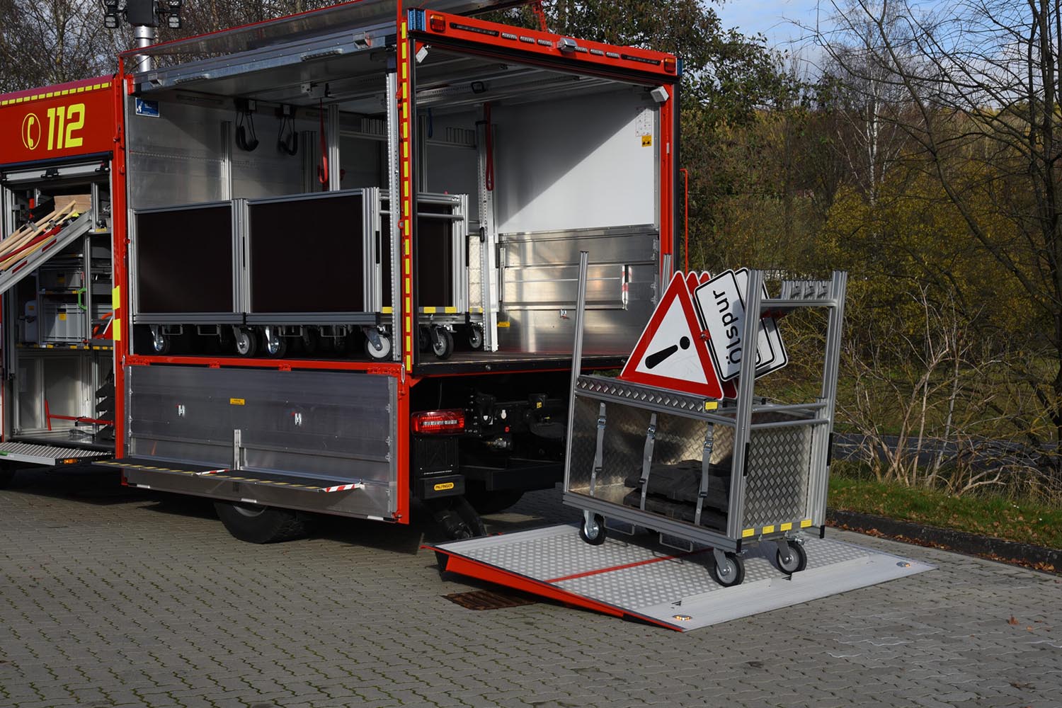 GW-Logistik mit Geräteraummodul