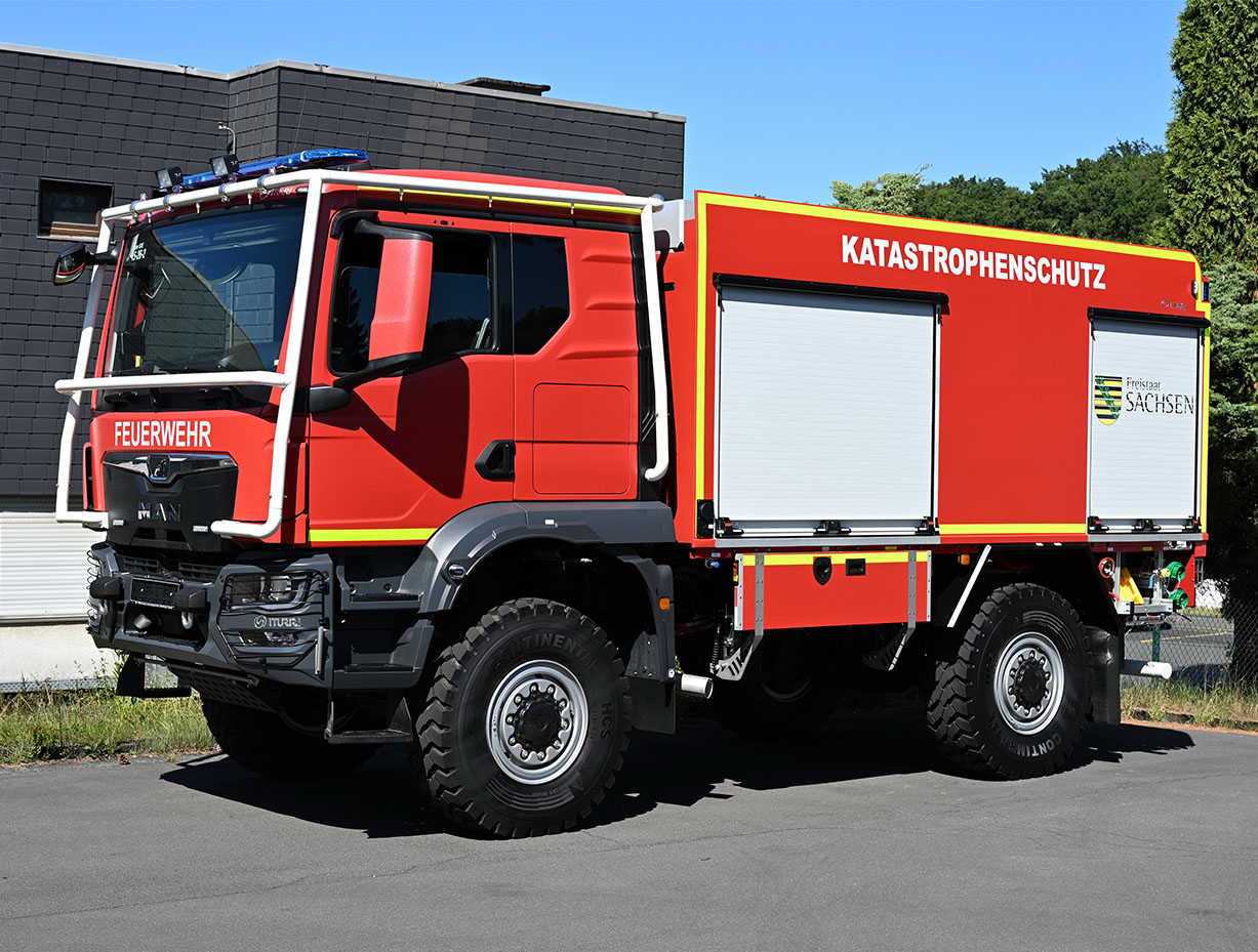 Forest Fire Fighting Truck